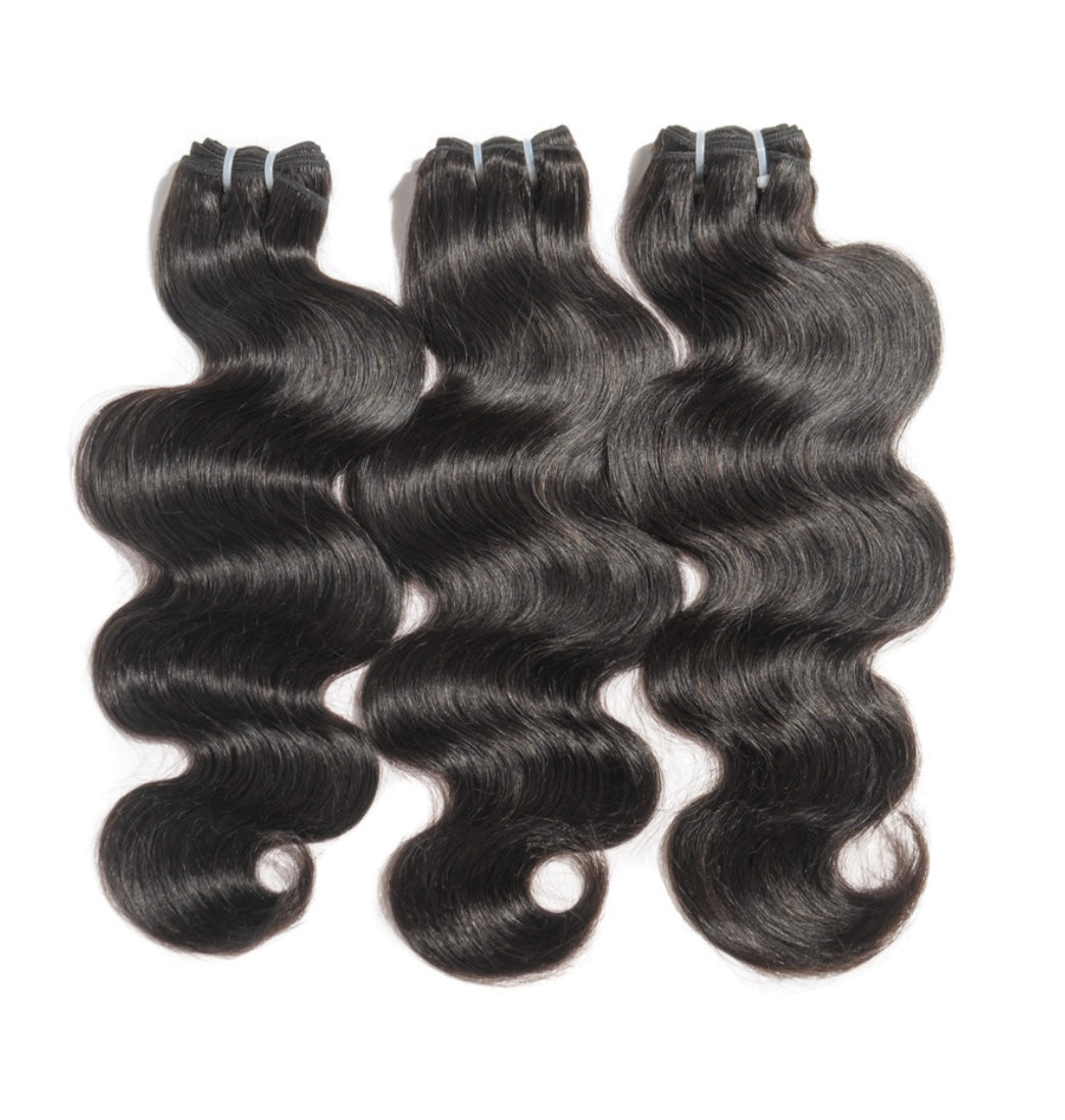 Virgin Natural Wavy: 3 Bundle Deal